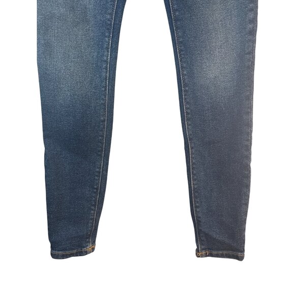 2/$30 ZARA Womens Skinny Jeans USA 2 Cotton/Elastane Blend Blue Denim - Picture 9 of 16